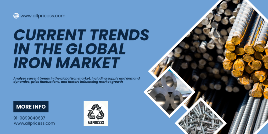 Current trends in the global iron market